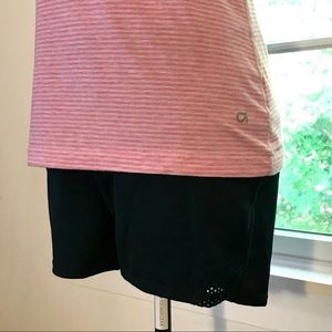 Black sport shorts by Zella